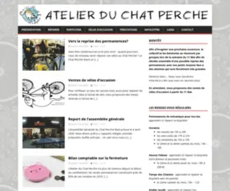 Chatperche.org(Atelier du Chat Perché) Screenshot