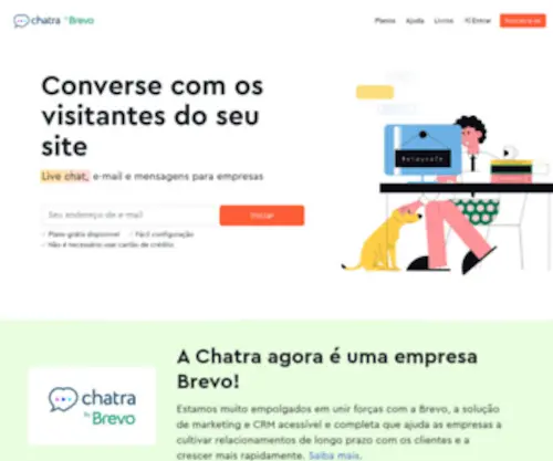 Chatra.com.br(Live chat) Screenshot