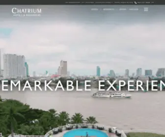 Chatrium.com(Hotels Bangkok Thailand) Screenshot