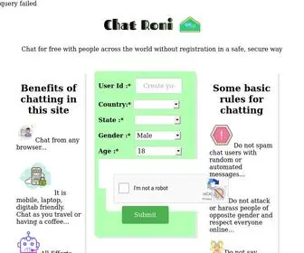 Chatroni.com(With an free) Screenshot