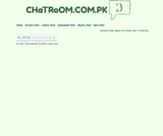 Chatroom.com.pk(Chatroom) Screenshot