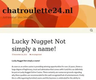 Chatroulette24.nl(Just another Sites Sites site) Screenshot