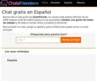 Chatsfriends.com(Chat Gratis Sin Registro) Screenshot
