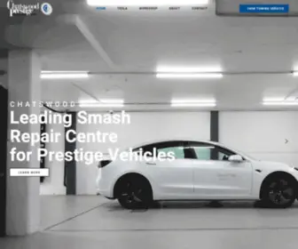 Chatswoodprestige.com.au(Sydney's Tesla Approved Body Shop) Screenshot