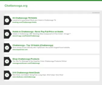 Chattanooga.org(Chattanooga) Screenshot