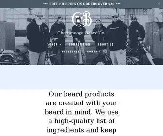 Chattanoogabeard.co(Chattanooga Beard Co) Screenshot