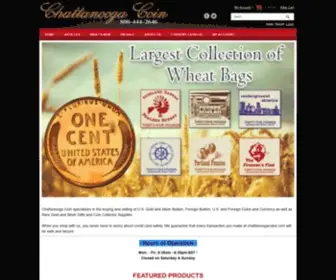 Chattanoogacoins.com(Chattanooga Coin) Screenshot