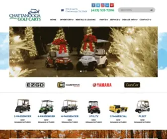 Chattanoogagolfcarts.com(Chattanooga Golf Carts) Screenshot