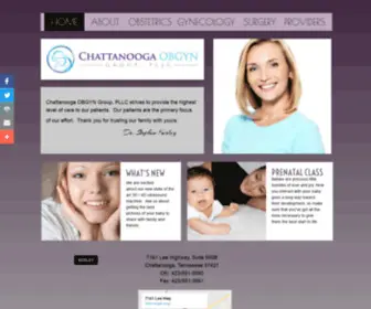 Chattanoogaobgyngroup.com(Chattanooga Obgyn Group) Screenshot