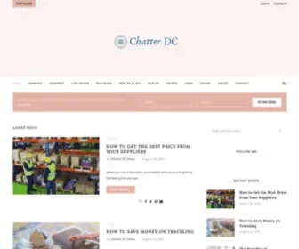 Chatterdc.com(Chatter DC) Screenshot