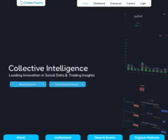 Chatterquant.com(Improve your data driven investment decisions) Screenshot