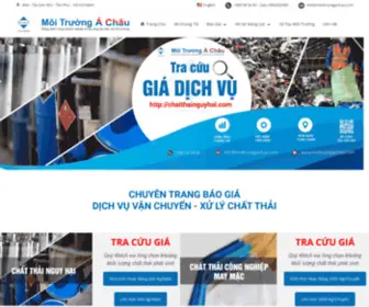 Chatthainguyhai.com(Môi Trường Á Châu) Screenshot