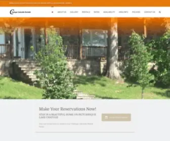 Chatugelakesiderental.com(Chatuge Lakeside Rentals) Screenshot