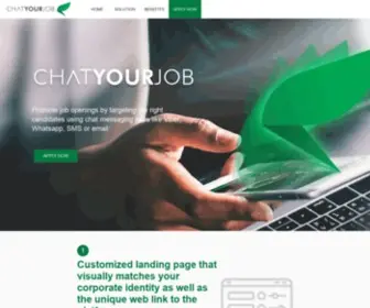 Chatyourjob.com(DEKRA) Screenshot