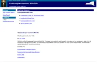 Chau-Assessors.org(Chautauqua County Assessors Web Page) Screenshot