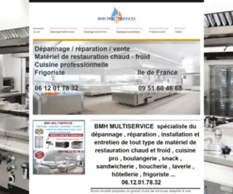 Chaudfroiddepannage.com(Depannage réparation four à pizza) Screenshot