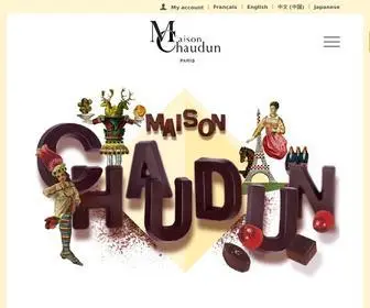Chaudun.com(Maison Chaudun) Screenshot