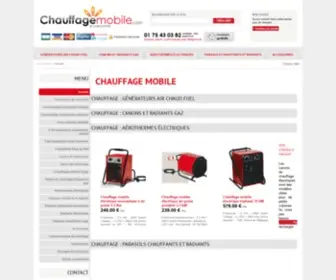 Chauffage-Mobile.com(Générateur) Screenshot