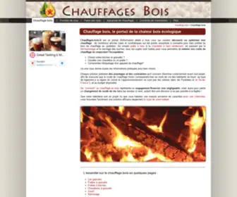 Chauffages-Bois.fr(Chauffage) Screenshot