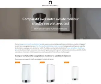 Chauffe-Eau-Plat.fr(Chauffe eau plat) Screenshot