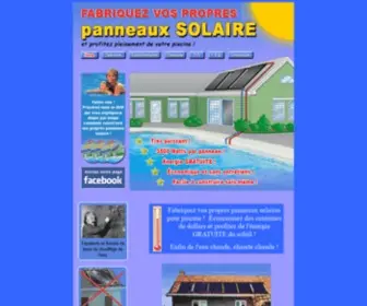 Chauffepiscine.com(Panneaux Solaires pour Piscines) Screenshot