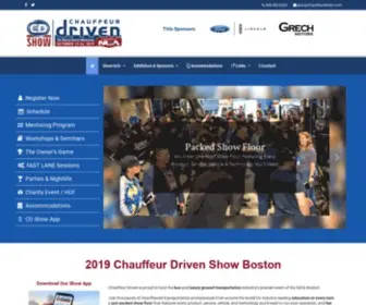 Chauffeurdrivenshow.com(CD Trade Show and Conference) Screenshot