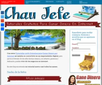 Chaujefe.com(Ganar Dinero Por Internet) Screenshot