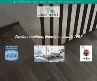 Chaumine.ch(Revêtements de sols) Screenshot