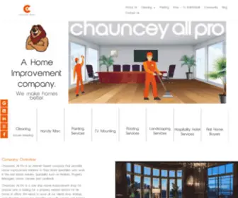 Chaunceyallpro.com(Chauncey All Pro) Screenshot