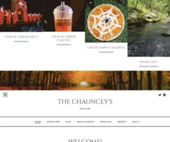 Chaunceystakeonlife.com(Our humble little page) Screenshot