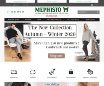 Chaussure-Mephisto.fr(Chaussure Homme) Screenshot