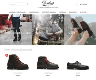 Chaussure-Paraboot.com(Paraboot Pro) Screenshot