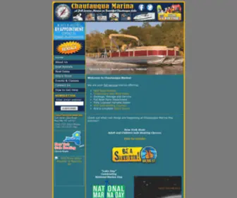 Chautauquamarina.com(Chautauqua Marina) Screenshot