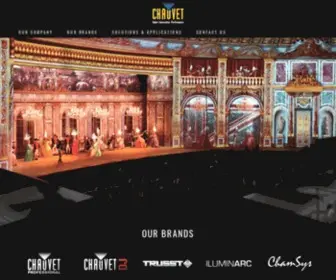Chauvetlighting.co.uk(CHAUVET Lighting) Screenshot