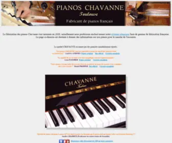 Chavanne.com(Chavanne) Screenshot