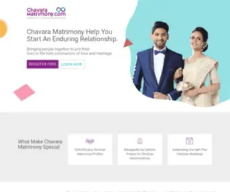 Chavaramatrimonial.com(Chavara Matrimony) Screenshot