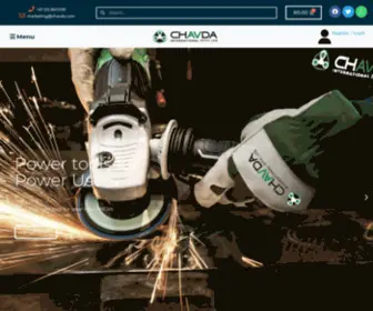 Chavda.com(Chavda International) Screenshot