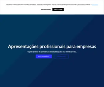 Chavemestra.com.br(Apresentações profissionais para empresas) Screenshot
