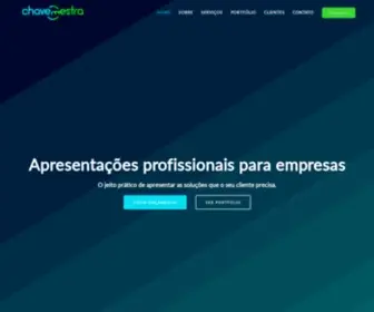 Chavemestra.me(Apresentações profissionais para empresas) Screenshot