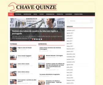 Chavequinze.com(Chave quinze) Screenshot
