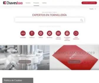 Chavesbao.com(Expertos en distribución de Tornillería y Soldadura) Screenshot