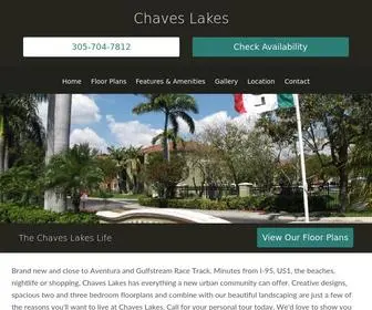 Chaveslakes.com(Chaves Lakes) Screenshot