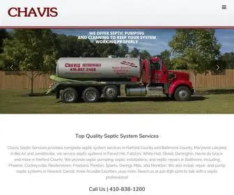 Chavissepticservices.com(Chavis Septic Services) Screenshot