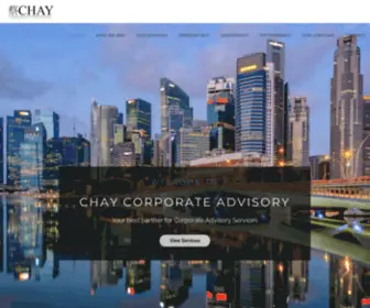 Chay.com.sg(Corporate Advisory Services) Screenshot