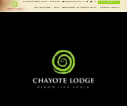 Chayotelodge.com(Chayote Lodge) Screenshot