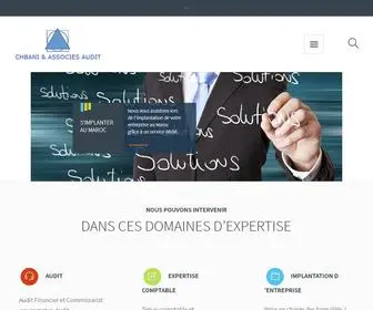 Chbani.com(Chbani & Associés Audit) Screenshot