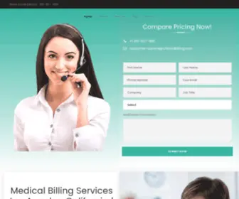 CHBMdbilling.com(Medical Billing Services) Screenshot