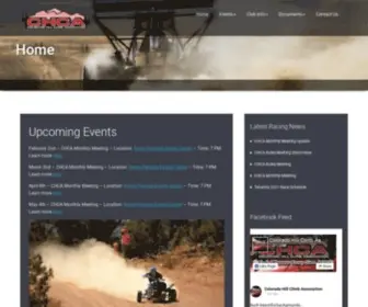 Chcaracing.com(Colorado Hill Climb Association) Screenshot