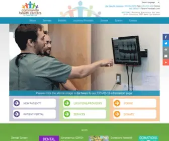 CHCB.org(Community Health Centers) Screenshot