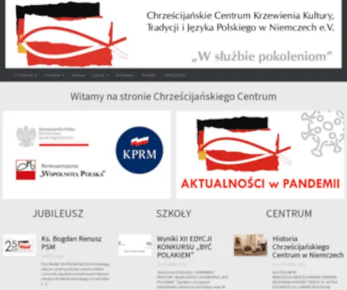 Chcentrum.de(Chrześcijańskie Centrum) Screenshot